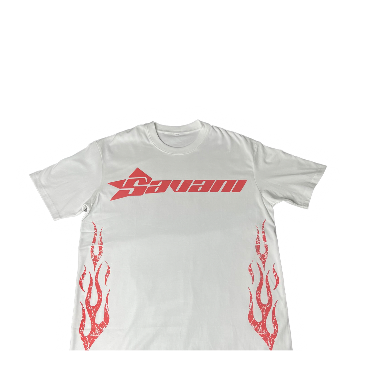 Red Savani Flame shirt