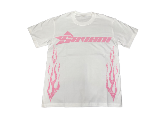 Pink Savani flame shirt